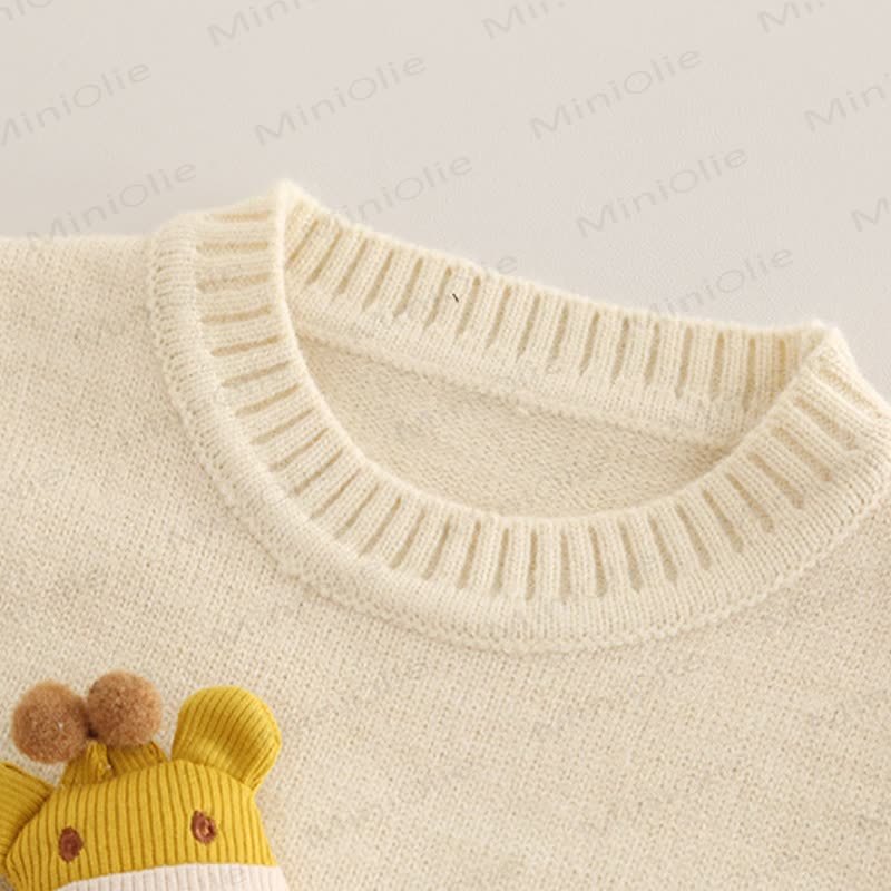 Baby Kleinkind Giraffe Liebe Stricken 3- Set - image 8