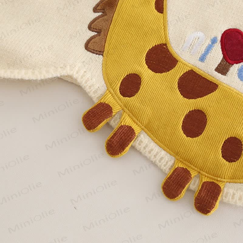 Baby Kleinkind Giraffe Liebe Stricken 3- Set - image 11