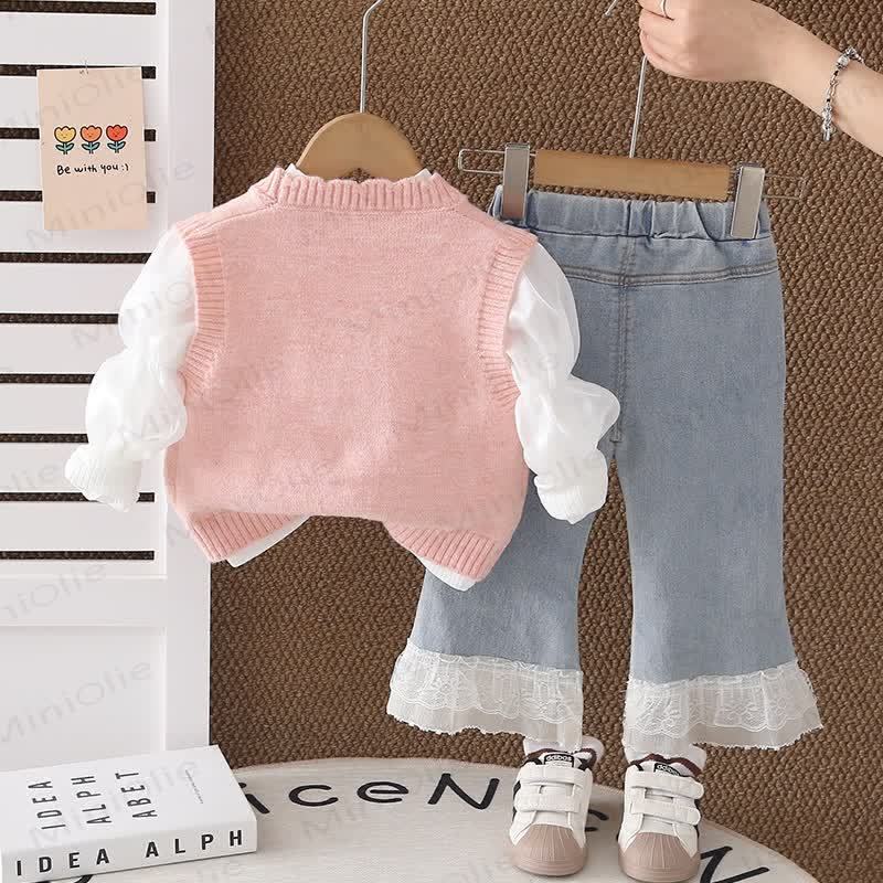 3- Blumen Set für Baby und Kleinkind, Mädchen - image 5