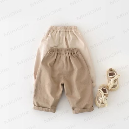 Kleinkind Baby Einfarbig Hose - image 2