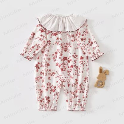 Baby Strampler mit Blumen und Strampler - image 2