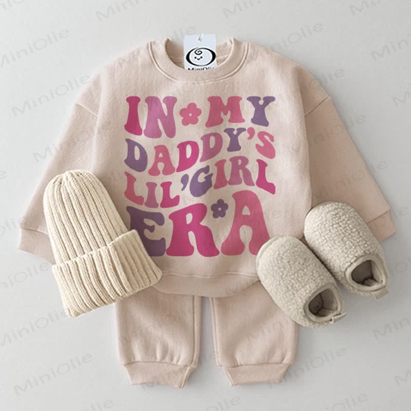 IN MY DADDY'S LIL'GIRL ERA Baby Beige 2-teiliges Set - Beige - 2-3J - image 1