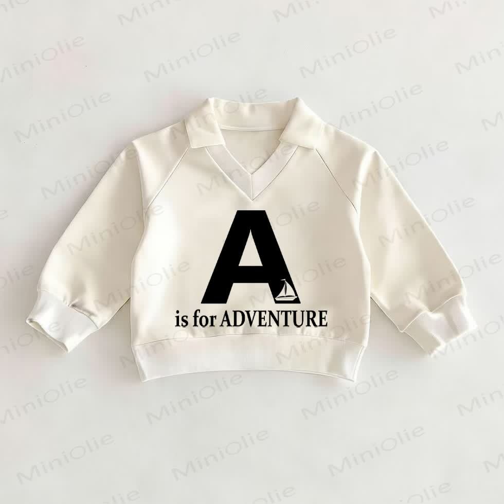 A IS FOR ADVENTURE Baby -Polo- Spitze, weiß - Weiß - 2-3J - image 1