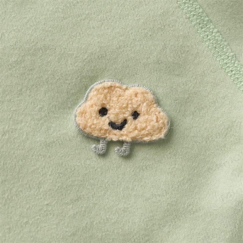 Baby Wolke Kimono Strampler aus reiner Baumwolle - image 6