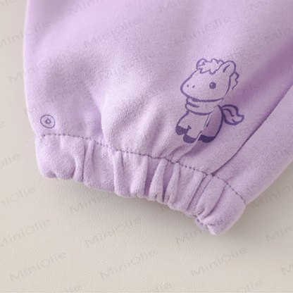 Baby Kleinkind Mädchen-Pferd- Schleife - Karo-2-teiliges Set - image 17