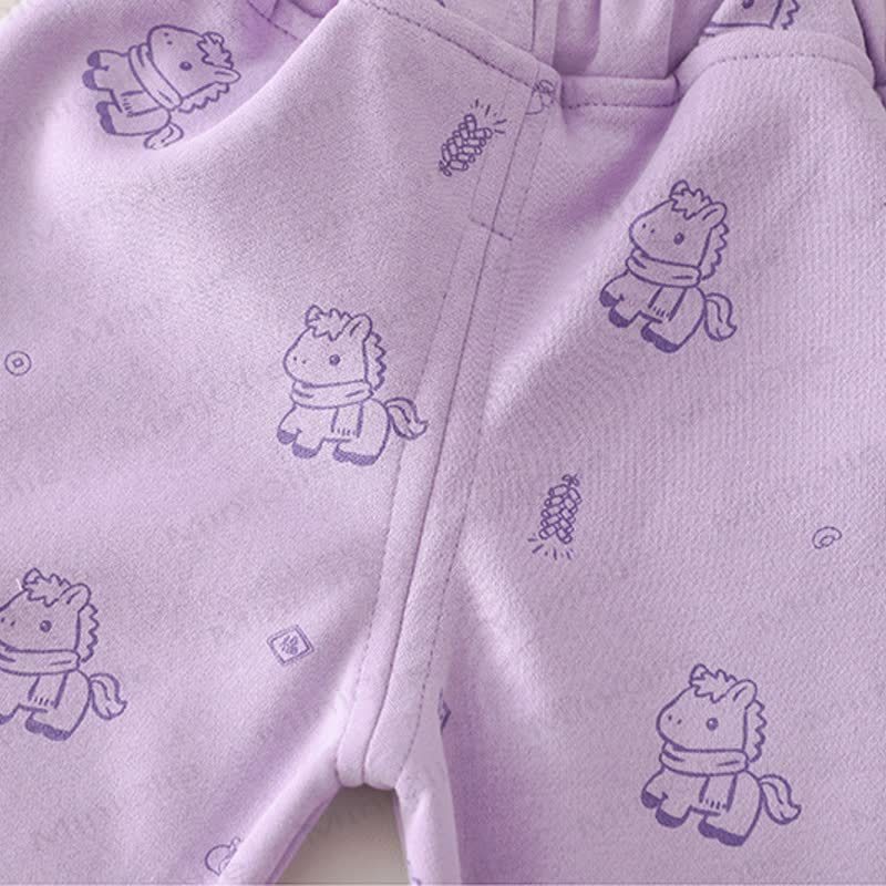 Baby Kleinkind Mädchen-Pferd- Schleife - Karo-2-teiliges Set - image 19