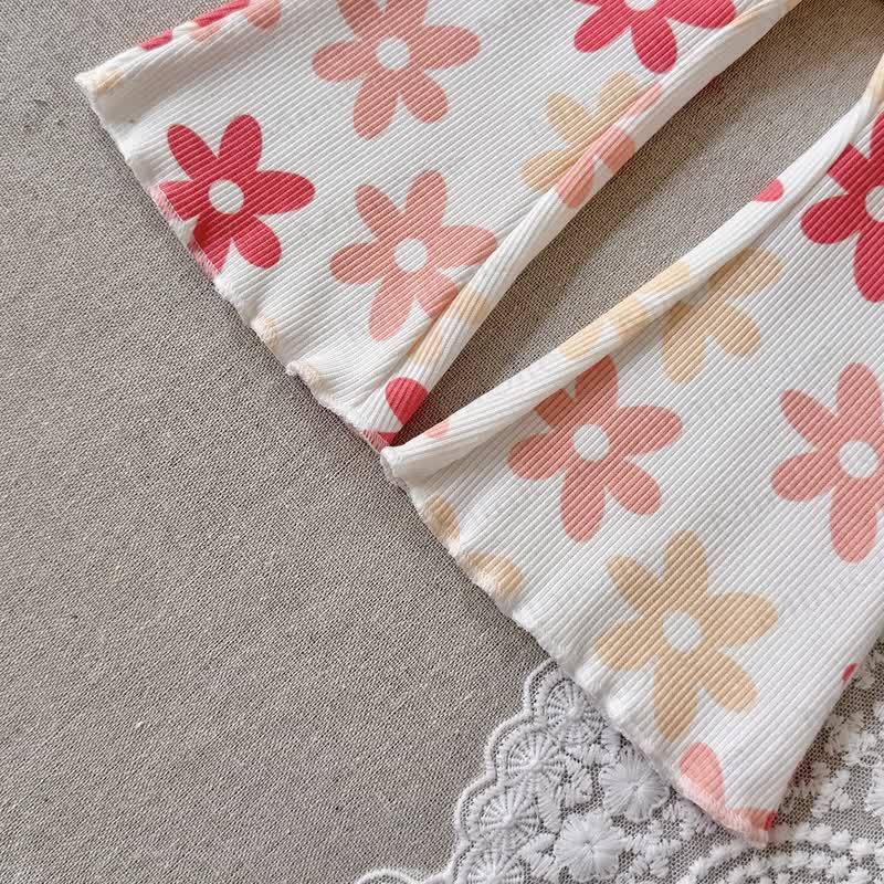 2-teiliges Set aus Blumen Lace für Baby Mädchen - image 12