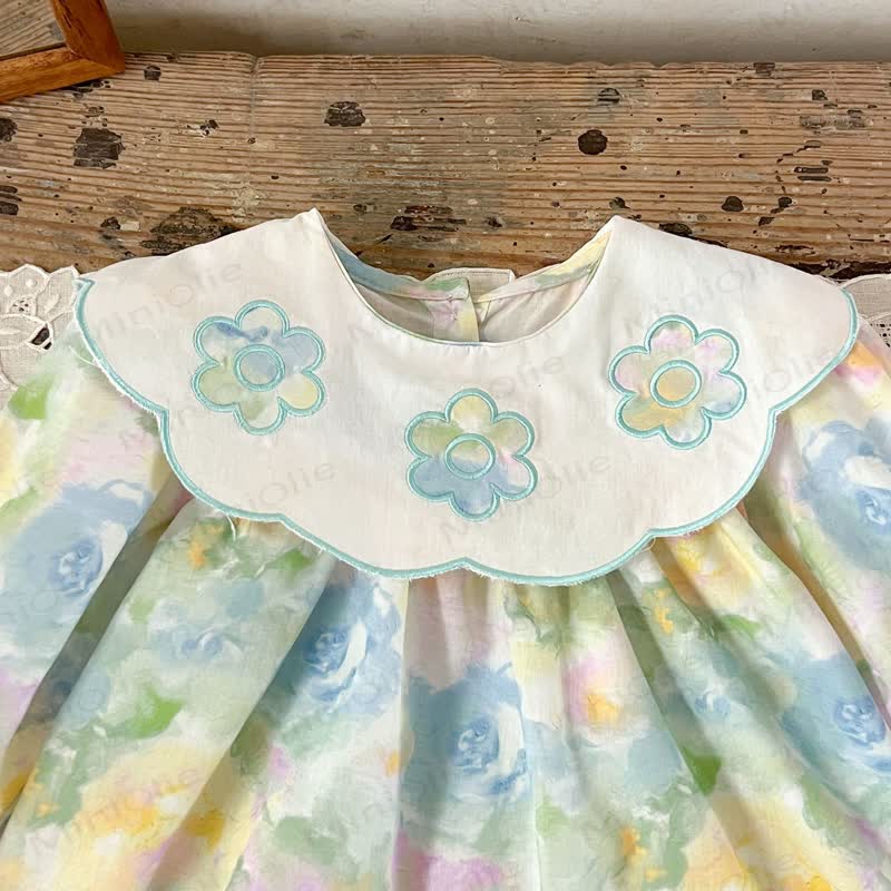Kleid für Baby und Kleinkinder mit Gestickt am Revers - image 6