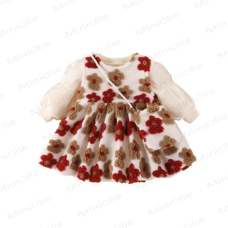 Kleid mit Blume für Baby / Spitze - image 4