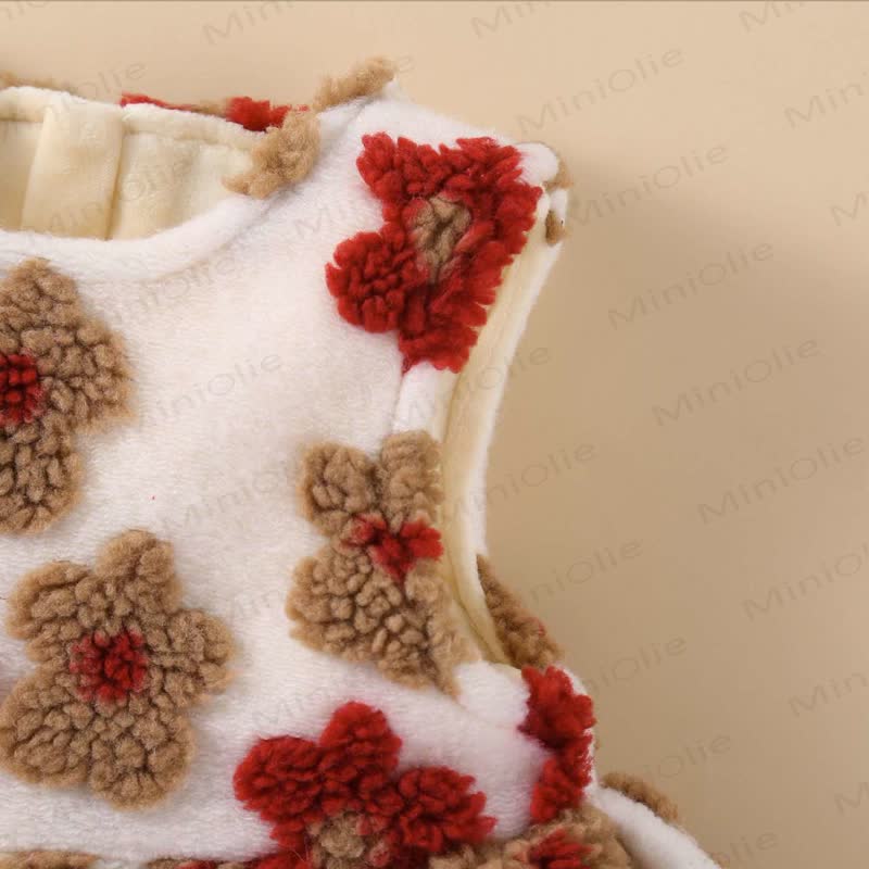 Kleid mit Blume für Baby / Spitze - image 8