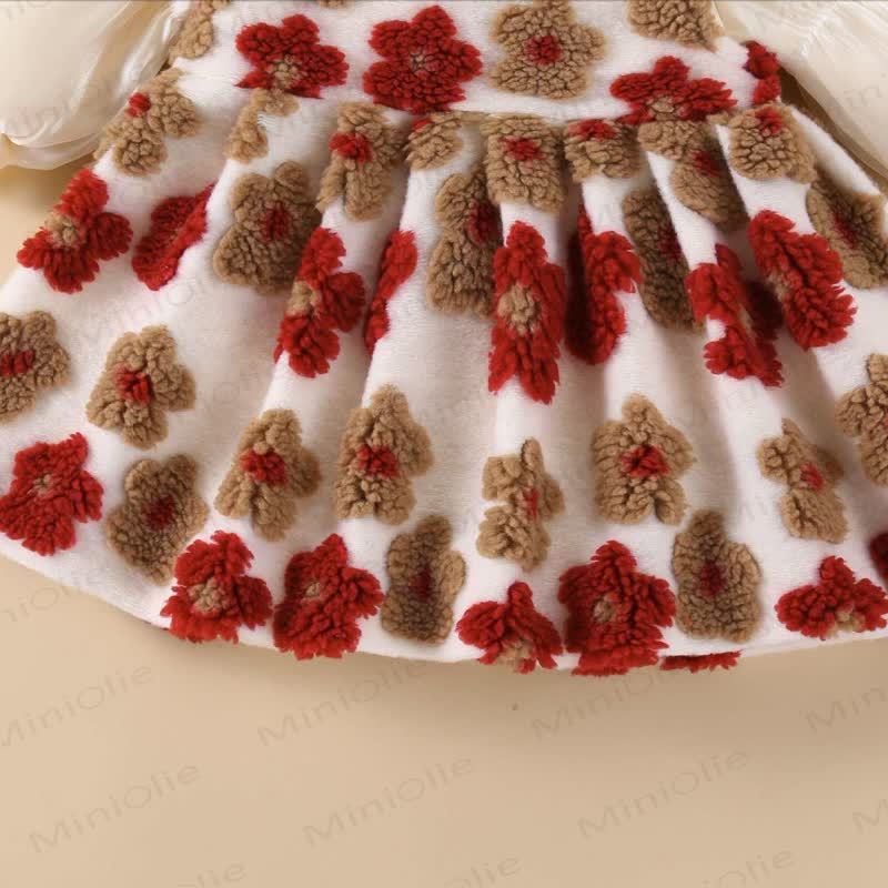 Kleid mit Blume für Baby / Spitze - image 12