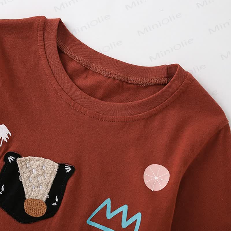 Kind -T-Shirt mit Tier - image 2