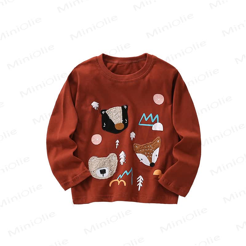 Kind -T-Shirt mit Tier - image 5