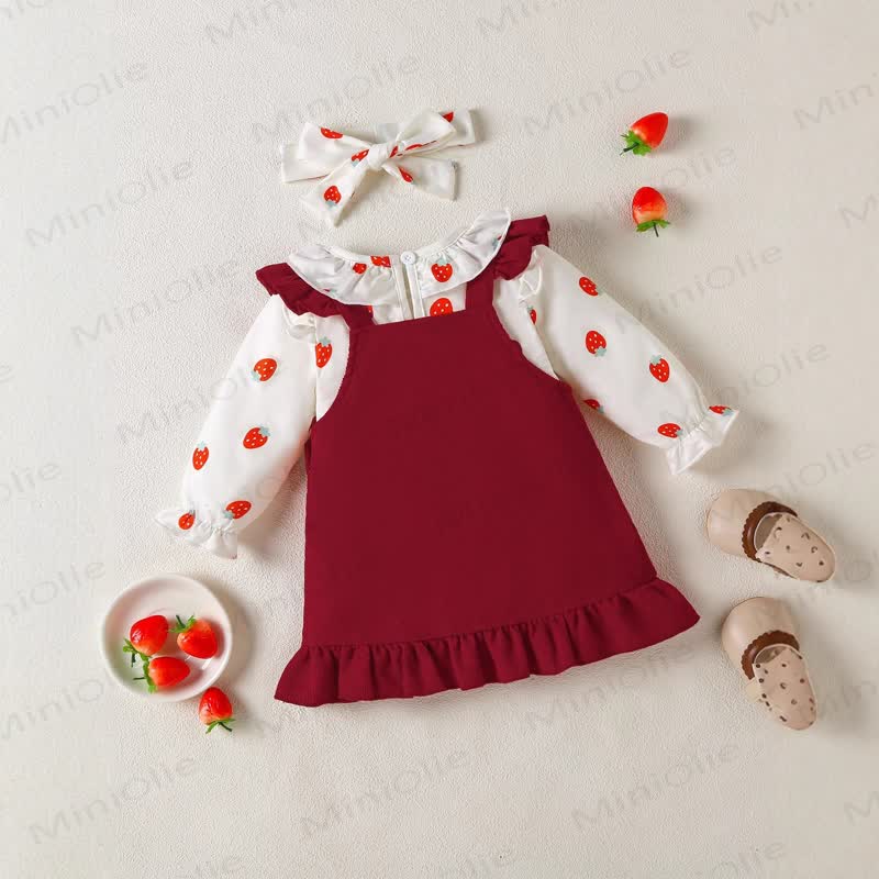 SWEETY 3D - Liebe für Baby & Erdbeere Bodysuit - image 2
