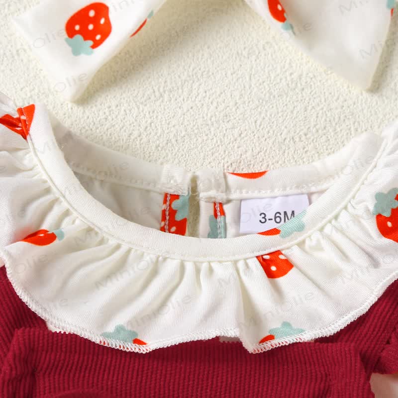 SWEETY 3D - Liebe für Baby & Erdbeere Bodysuit - image 4