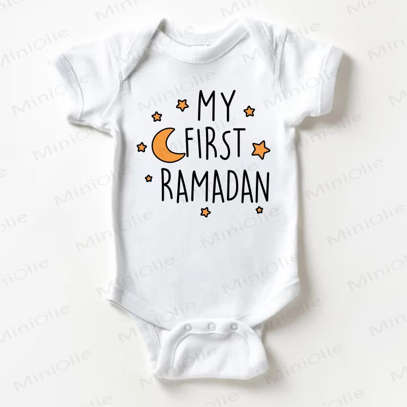 MY FIRST RAMADAN weißer Baby für Ramadan - Weiß - 18-24M - image 1