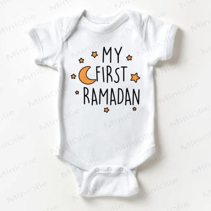 MY FIRST RAMADAN weißer Baby für Ramadan - Weiß - 18-24M - image 1