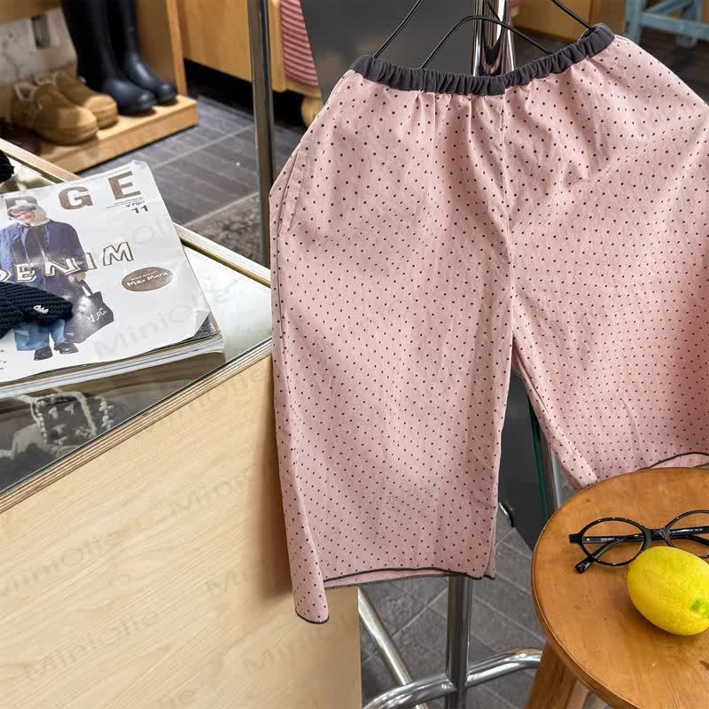 Baby Hose - Mädchen Blume/ Punkt - Rosa - 8Y - image 5