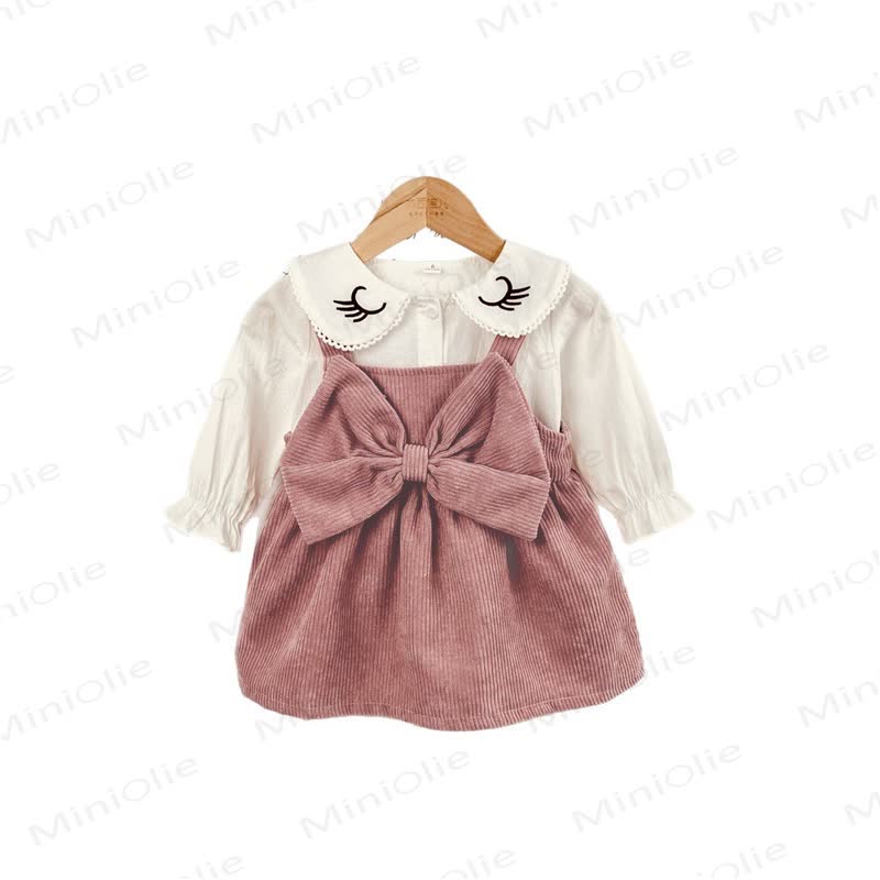 Kleid mit Schleife für Baby , Mädchen - image 3