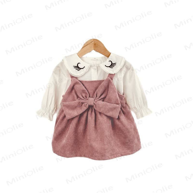 Kleid mit Schleife für Baby , Mädchen - image 3