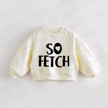 SO FETCH Baby Kleinkind Sweatshirt - Creme - 3-5J - image 1