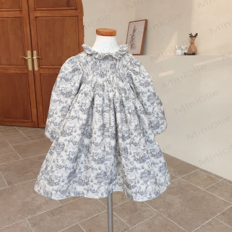 Süß Blume für Baby und Kleinkind - Blau - 5-6Y - image 1