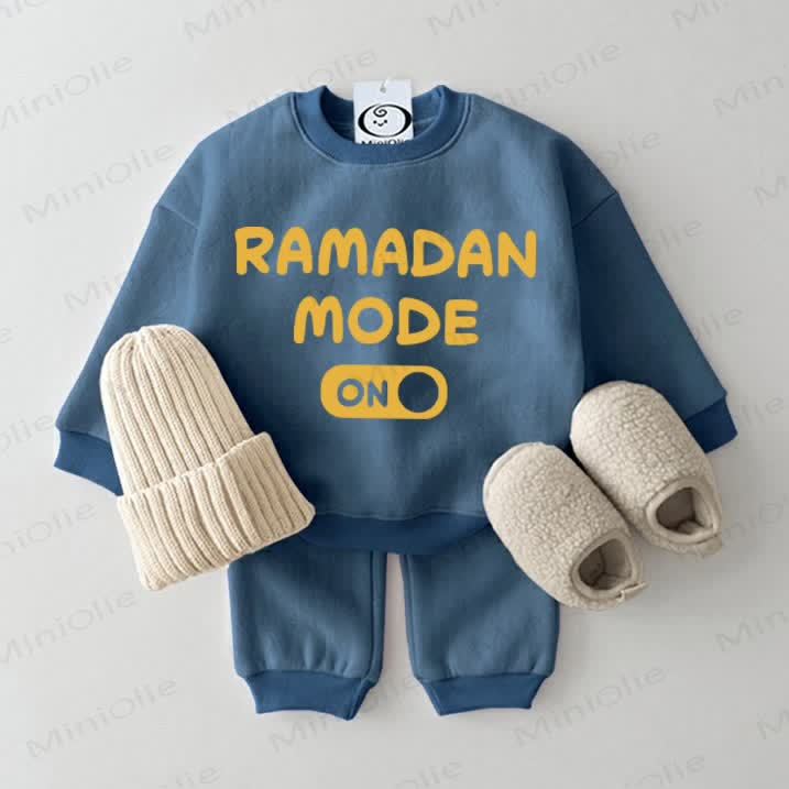 RAMADAN MODE ON Baby Sportanzug 2-teiliges Set - Blau - 2-3J - image 1
