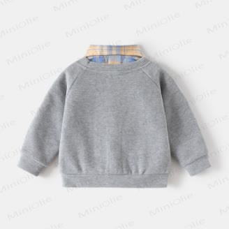 Kind Jungen Sweatshirt mit Bär , 2-teilig - image 9