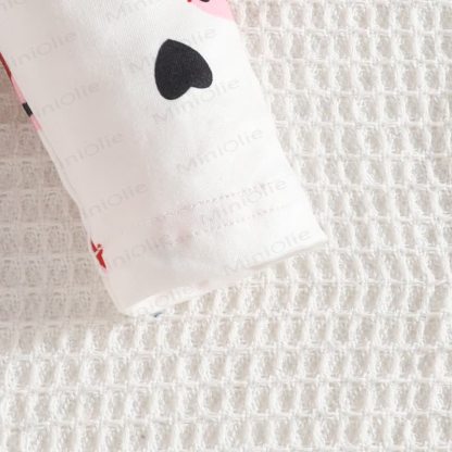 Baby Mädchen- Kleid mit Fuchs - Schleife und Liebe Bodysuit - image 13