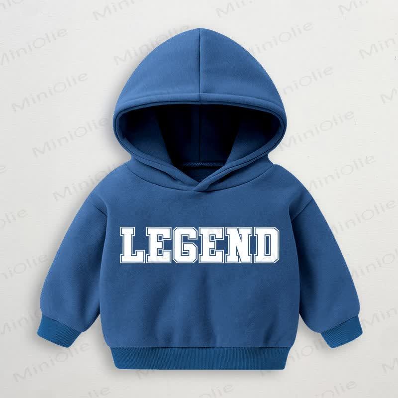LEGEND Baby Kleinkind Blau Hoodie Sweatshirt - Blau - 3-5J - image 1