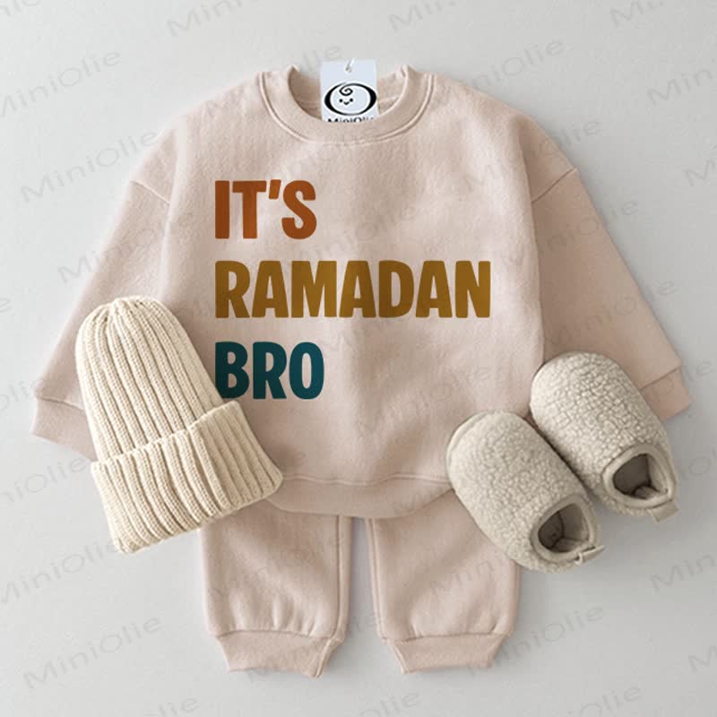 IT'S RAMADAN BRO Baby Beige 2-teiliges Set - Beige - 2-3J - image 1