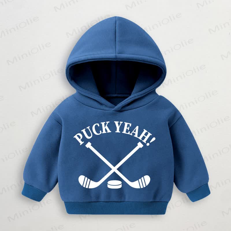PUCK YEAH! Baby Kleinkind -Hoodie - Blau - 3-5J - image 1