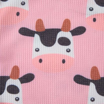 Baby Cow Rosa Waffel 2-teiliges Set - image 6