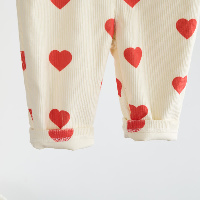 Baby Kleinkind Liebe Cord- Overalls in Beige - image 5