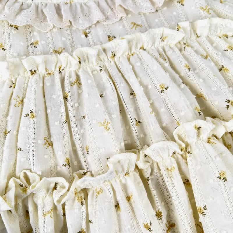 Kleid mit Blume für Baby Mädchen - image 6