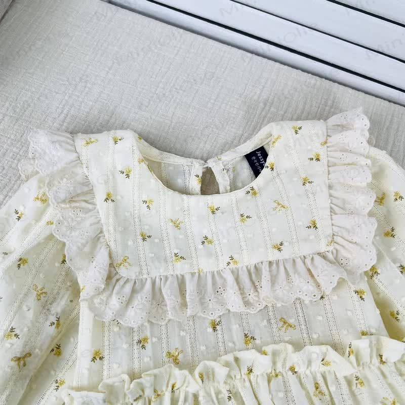 Kleid mit Blume für Baby Mädchen - image 7