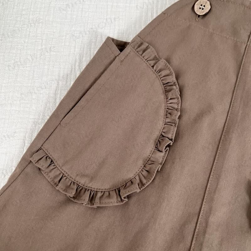 Baby Kleinkind Mädchen , Einfarbig Lace / Kleid - image 12