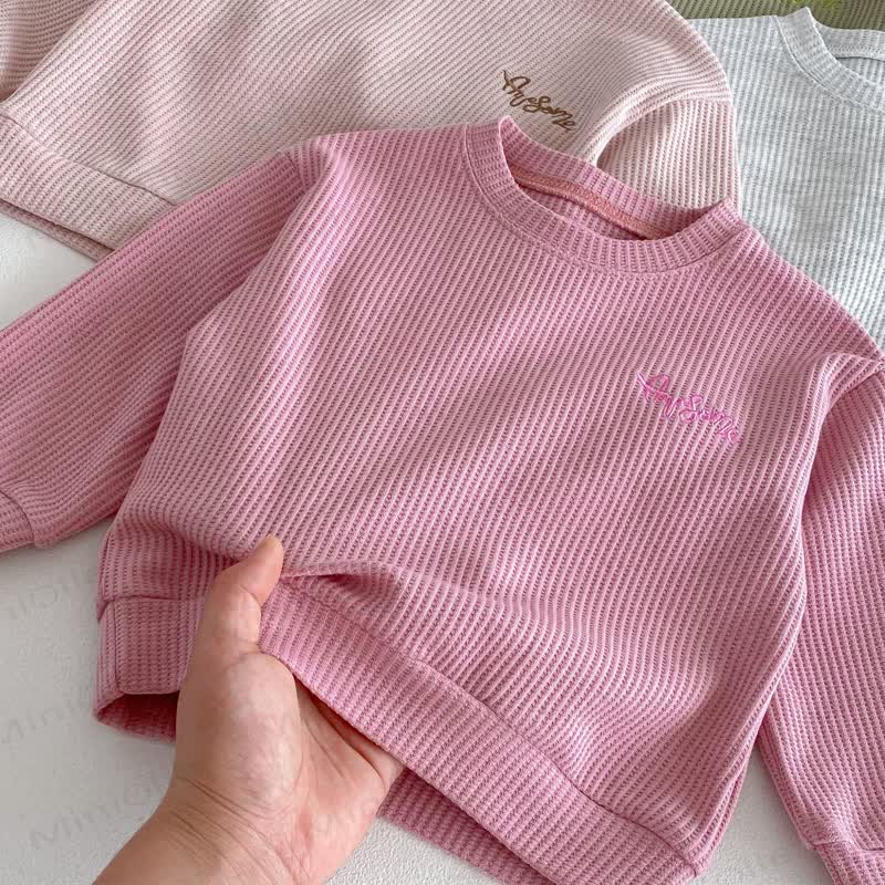 2-teiliges Gestickt Waffel Set für Baby und Kleinkind - image 11