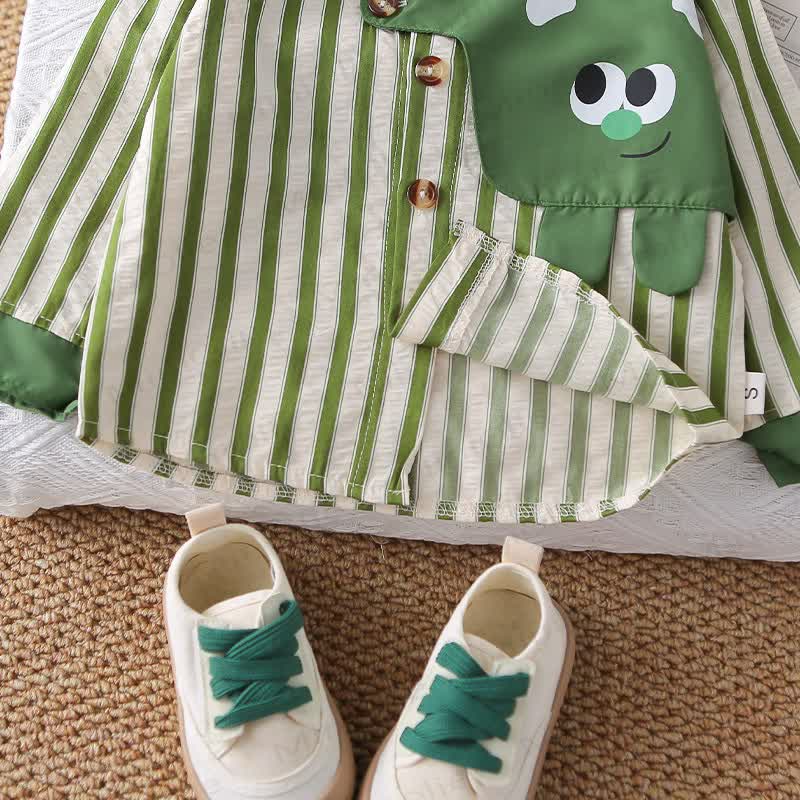 Baby Kleinkind Jungen-Streifen-2-teiliges Set - image 13