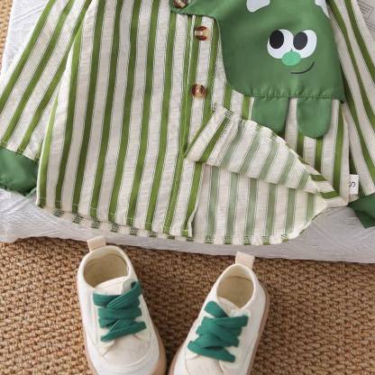 Baby Kleinkind Jungen-Streifen-2-teiliges Set - image 13