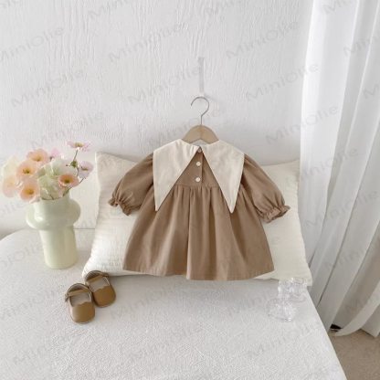 Kleid mit Revers für Baby und Kleinkind - image 2