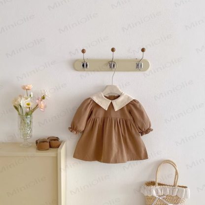 Kleid mit Revers für Baby und Kleinkind - image 4