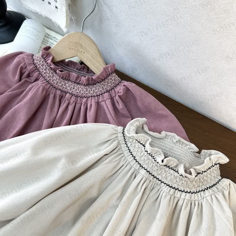 Baby Kleinkind Kleid Einfarbig Lace - image 4