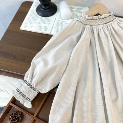 Baby Kleinkind Kleid Einfarbig Lace - image 9