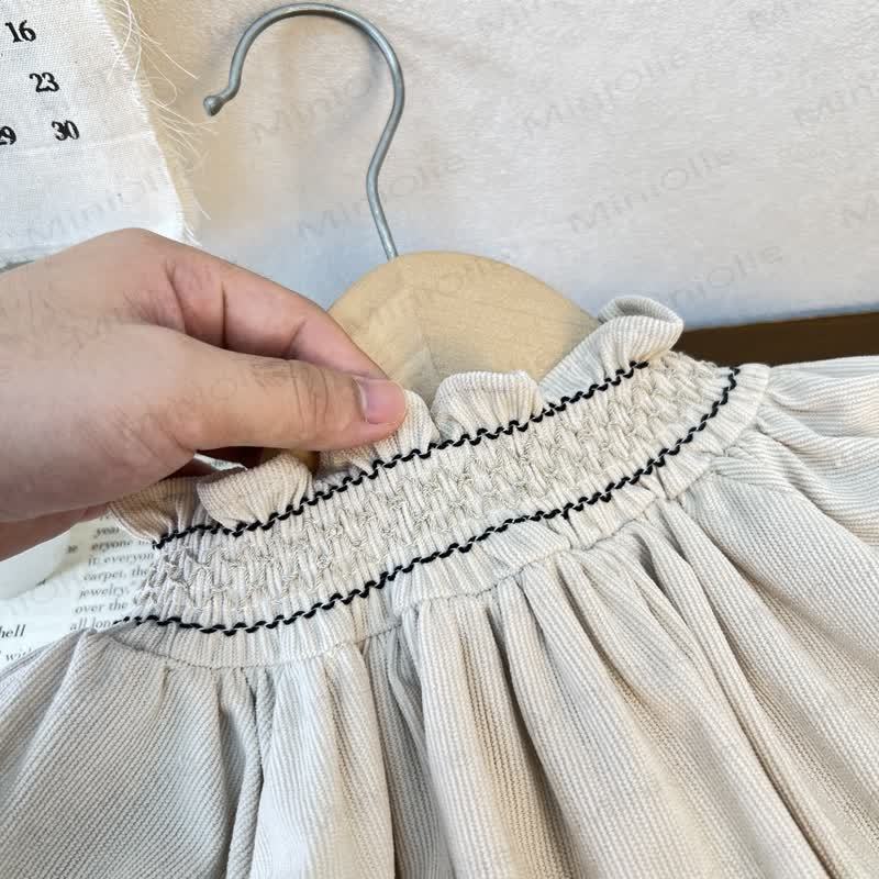 Baby Kleinkind Kleid Einfarbig Lace - image 8