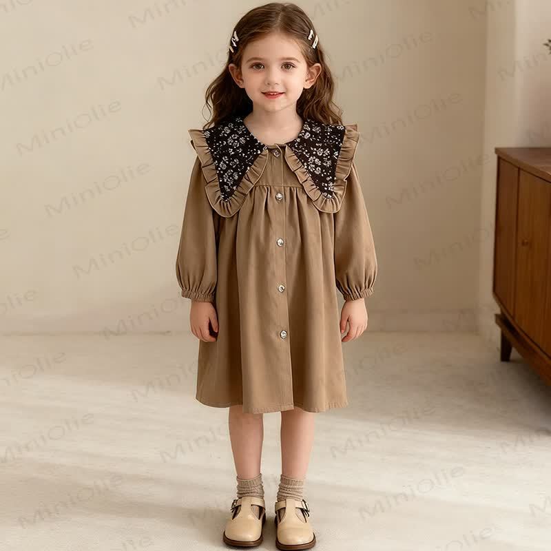 Kleid mit Blumen für Baby und Kleinkind - image 5