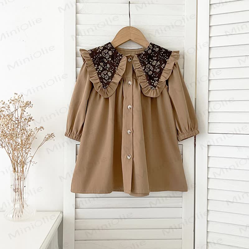 Kleid mit Blumen für Baby und Kleinkind - image 3