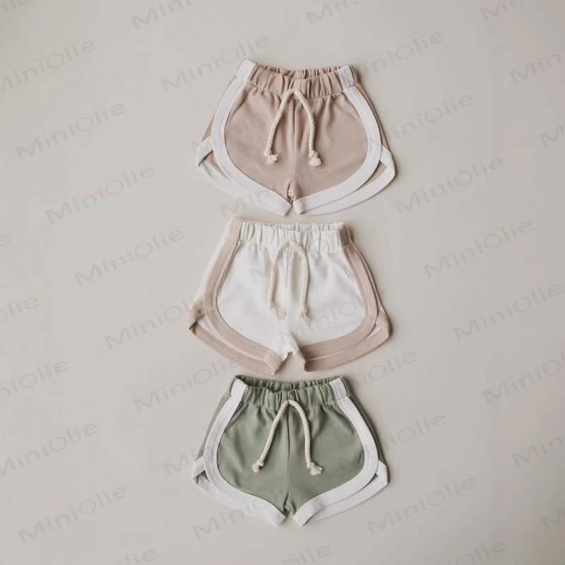 Baby Mädchen Shorts, Einfarbig - image 2