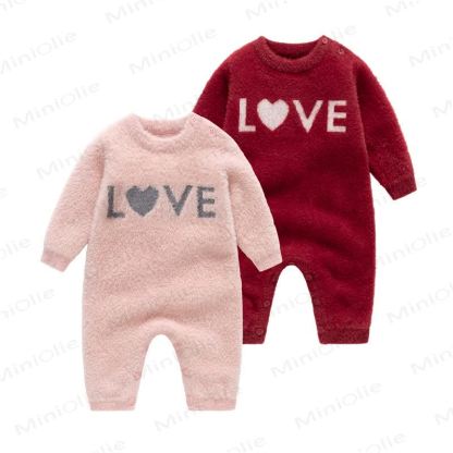LOVE Baby Vlies Strampler - image 1