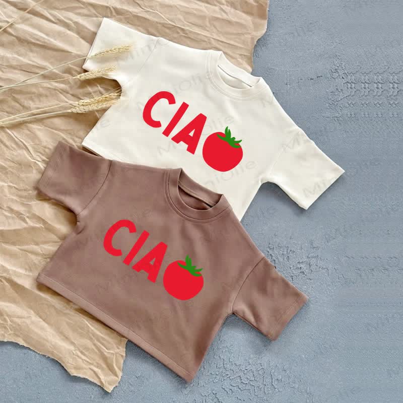 CIAO Baby Tomato Sommer Freizeit-T-Shirt - image 1